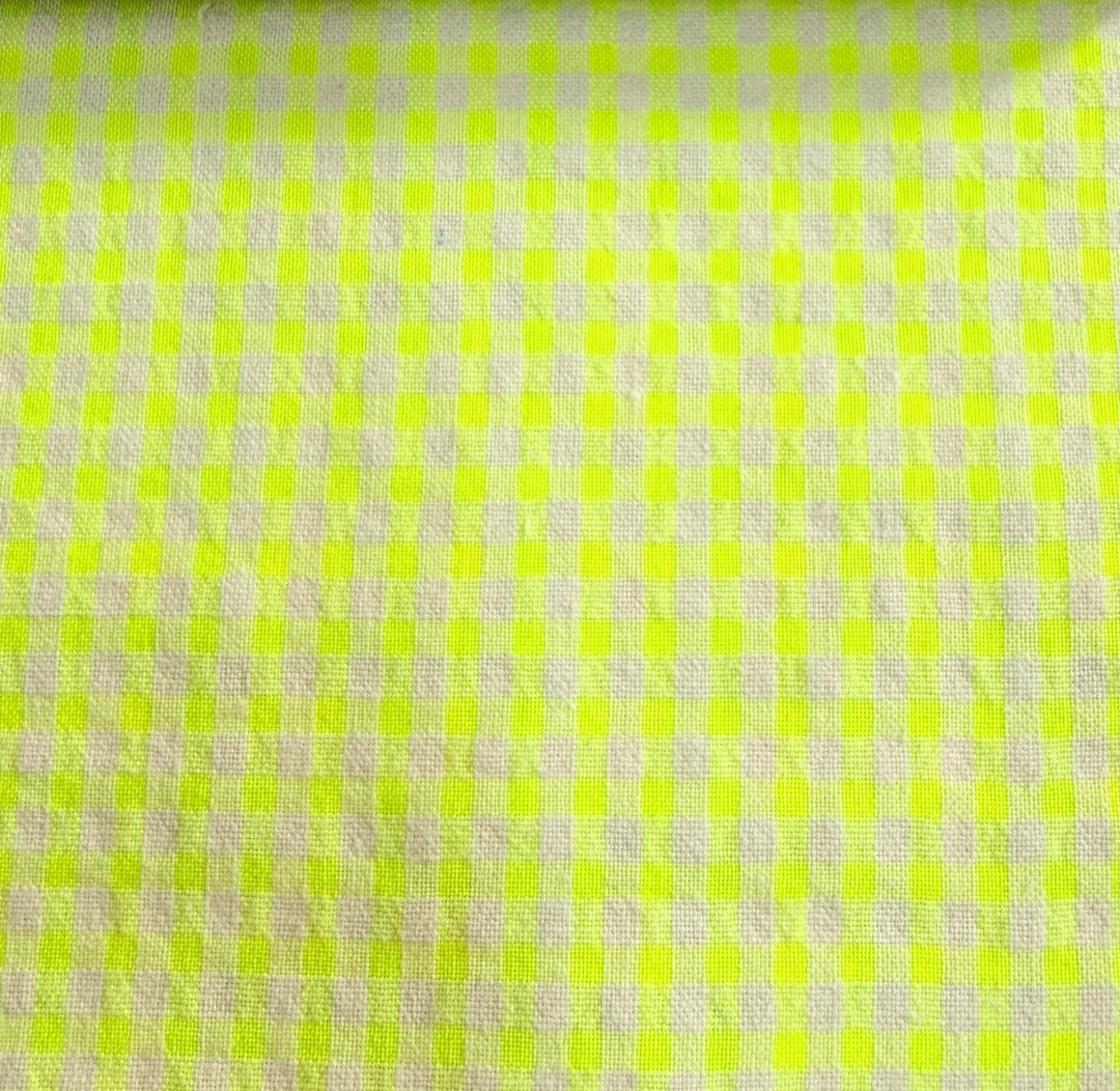 bambula seersuker vichi amarillo neon bambula seersuker vichi amarillo neon